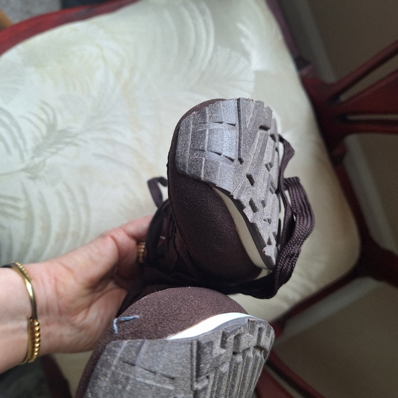 Primark Women Dark Brown Low Sneakers - Picture 4 of 8